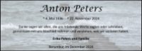 eine Anzeige