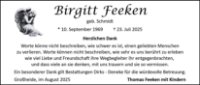 eine Anzeige
