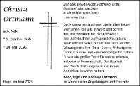 eine Anzeige