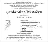 eine Anzeige